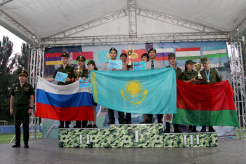 Фотография к новости: Казахстанские курсанты победили в соревнованиях по стрельбе из пневматической винтовки