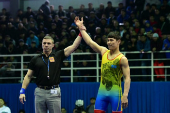 Фотография к новости: Казахстан завоевал три бронзовые медали на турнире по греко-римской борьбе