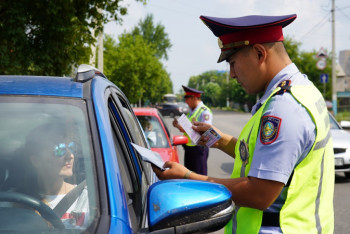 Фотография к новости: 133 водителя подвергнуты адмаресту за управление авто без прав в СКО