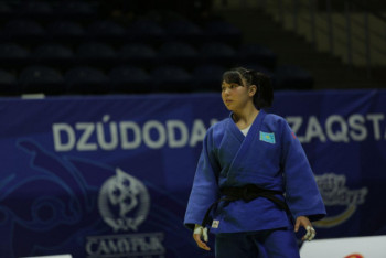 Фотография к новости: Казахстанская дзюдоистка завоевала "золото"  на Международном чемпионате  Азии