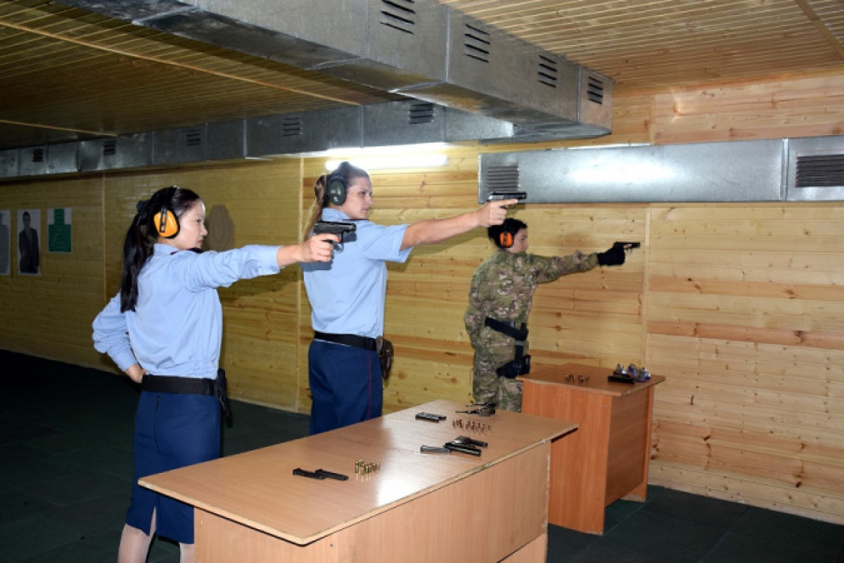 Определились самые меткие полицейские Акмолинской области