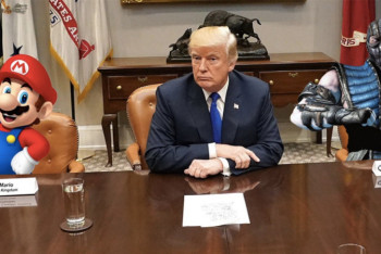 Фотография к новости: Трамп назвал компьютерные игры главным стимулятором массовых убийств