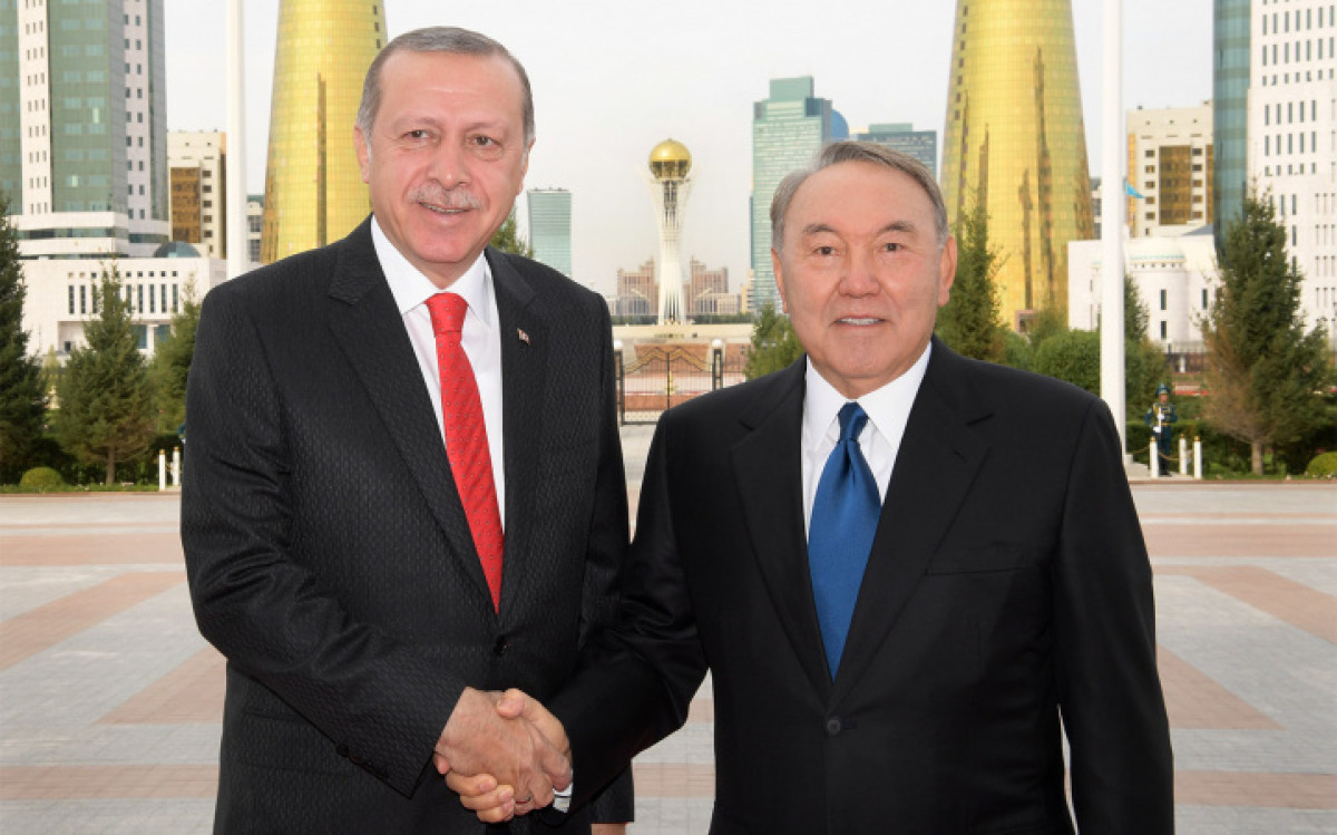 Назарбаев и Эрдоган обменялись поздравлениями