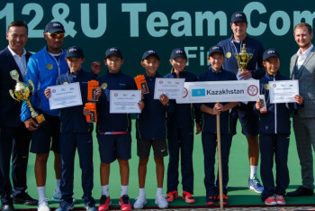 Фотография к новости: Юные казахстанские теннисисты завоевали медали на командном первенстве Азии