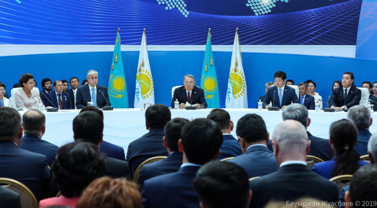 Расширенное заседание Политсовета партии Nur Otan проходит в Нур-Султане