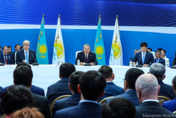 Фотография к новости: Елбасы раскритиковал членов партии Nur Otan за сорванный в Шымкенте флаг