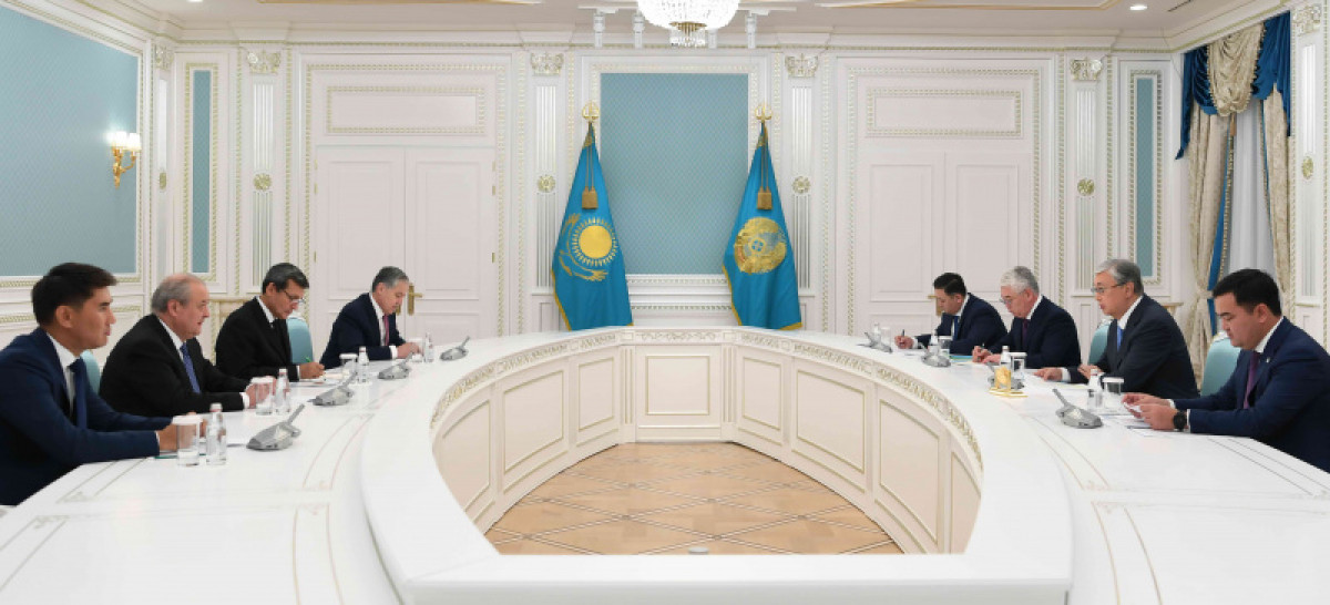 Токаев принял глав МИД Центральной Азии