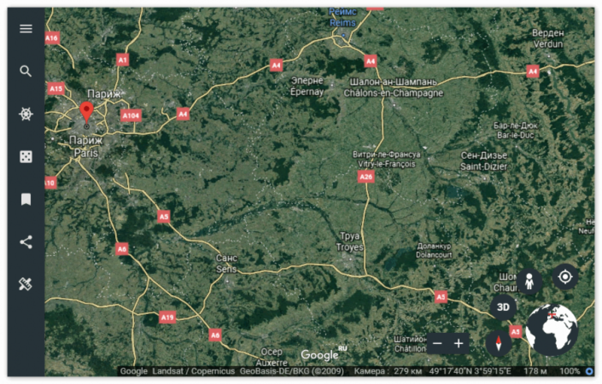 Геолог нашел 10 странных мест на Google-картах