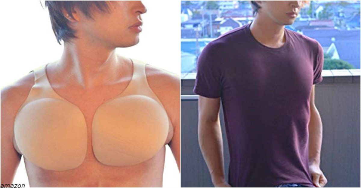 В Японии стали продавать накладки для красивой мужской груди