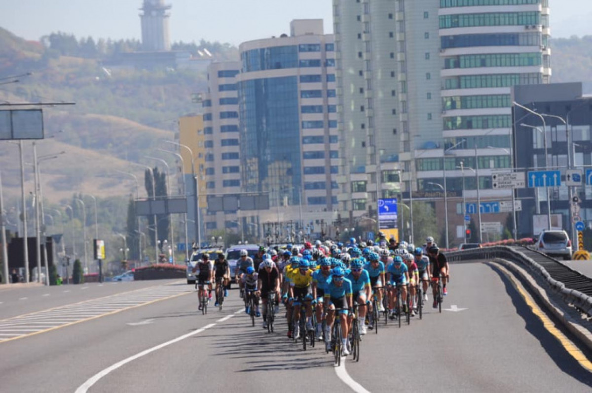 Стартовал первый этап велогонки Tour of Almaty