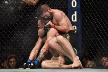 Фотография к новости: Хабиб Нурмагомедов: "Мы должны избить всю команду Макгрегора" 