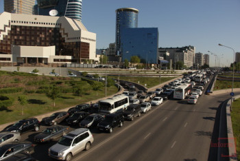 Фотография к новости: Кульгинов предупредил о пробках в столице