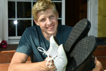 Фотография к новости: Житель Берлина попал в книгу рекордов с 57 размером обуви