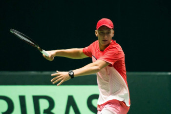 Фотография к новости: Денис Евсеев - победитель в паре и финалист в одиночном разряде турнира  ITF Futures в Украине