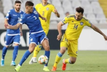 Фотография к новости: Сборная Казахстана сыграла вничью с Кипром 