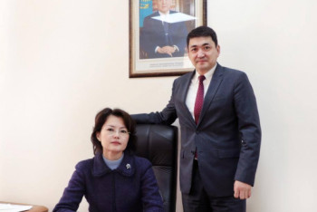 Фотография к новости: Выпускница "Болашак" возглавила АО "Центр международных программ"