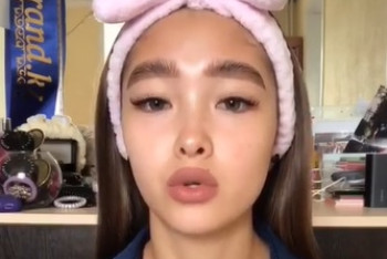 Фотография к новости: "Вся искусственная": "Мисс Караганда" 2019 показала себя без макияжа