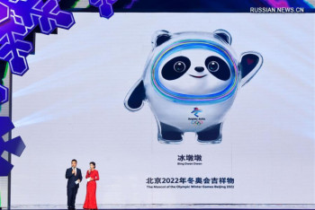 Фотография к новости: Панда Бин Дуньдунь стала талисманом зимней Олимпиады-2022 в Пекине