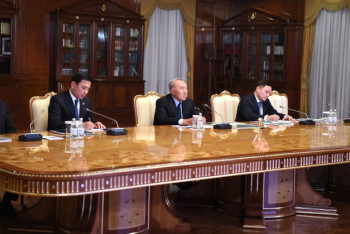 Фотография к новости: Назарбаев ознакомился с ходом развития "зеленого пояса" столицы