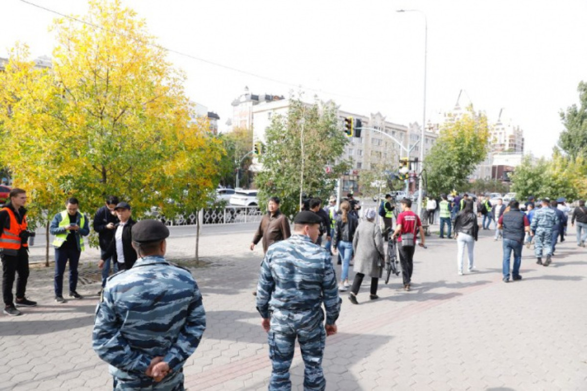 Четырех человек привлекли к ответственности за участие в митингах в Нур-Султане