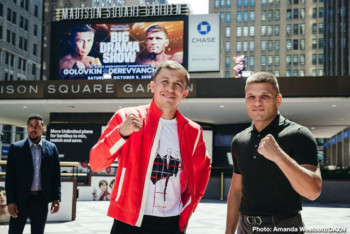 Фотография к новости: Стало известно точное время просмотра боя Головкин — Деревянченко в Казахстане