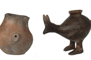 Фотография к новости: Археологи обнаружили детские бутылочки- "непроливайки" каменного века