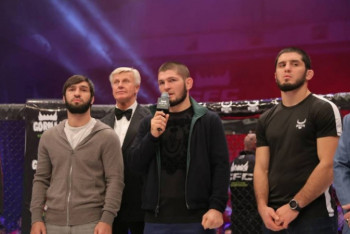 Фотография к новости: Вечер единоборств с Хабибом Нурмагомедовым прошел в Атырау 