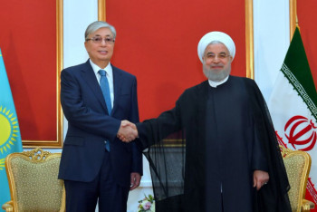 Фотография к новости: Токаев встретился с президентом Ирана и премьером Сингапура