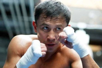 Фотография к новости: Головкин поделился видео своей тренировки