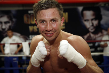 Фотография к новости: Головкин снял видео тренировки с "двойником"