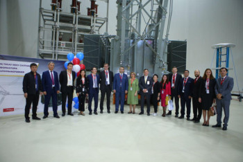 Фотография к новости: Сверхмощный автотрансформатор представлен в Шымкенте 