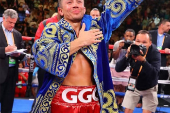 Фотография к новости: Елбасы отметил спортивный характер и непреклонную силу духа GGG