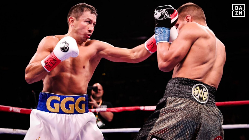 Фотография к новости: Головкин победил Деревянченко и вернул себе титулы чемпиона мира в среднем весе