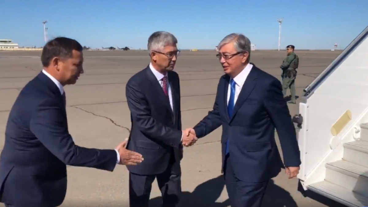 Токаев прибыл в Актау