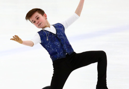 Фотография к новости: Российский фигурист победил на мемориале Дениса Тена в Алматы