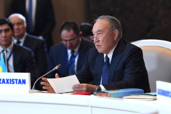 Фотография к новости: Елбасы встретился с Эрдоганом и Мирзиёевым