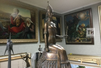 Фотография к новости: Царице Сююмбике поставят памятник в Казани по проекту казахстанского скульптора