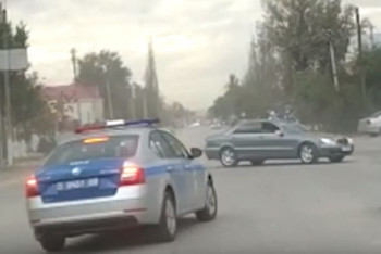 Фотография к новости: Полицейские наказали кордайского любителя дрифта