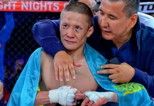 Фотография к новости: Казахстанец Жалгас Жумагулов победил экс-бойца UFC и защитил титул чемпиона Fight Nights Global