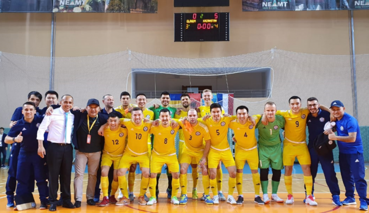 Сборная Казахстана по футзалу вышла в элитный раунд ЧМ-2020