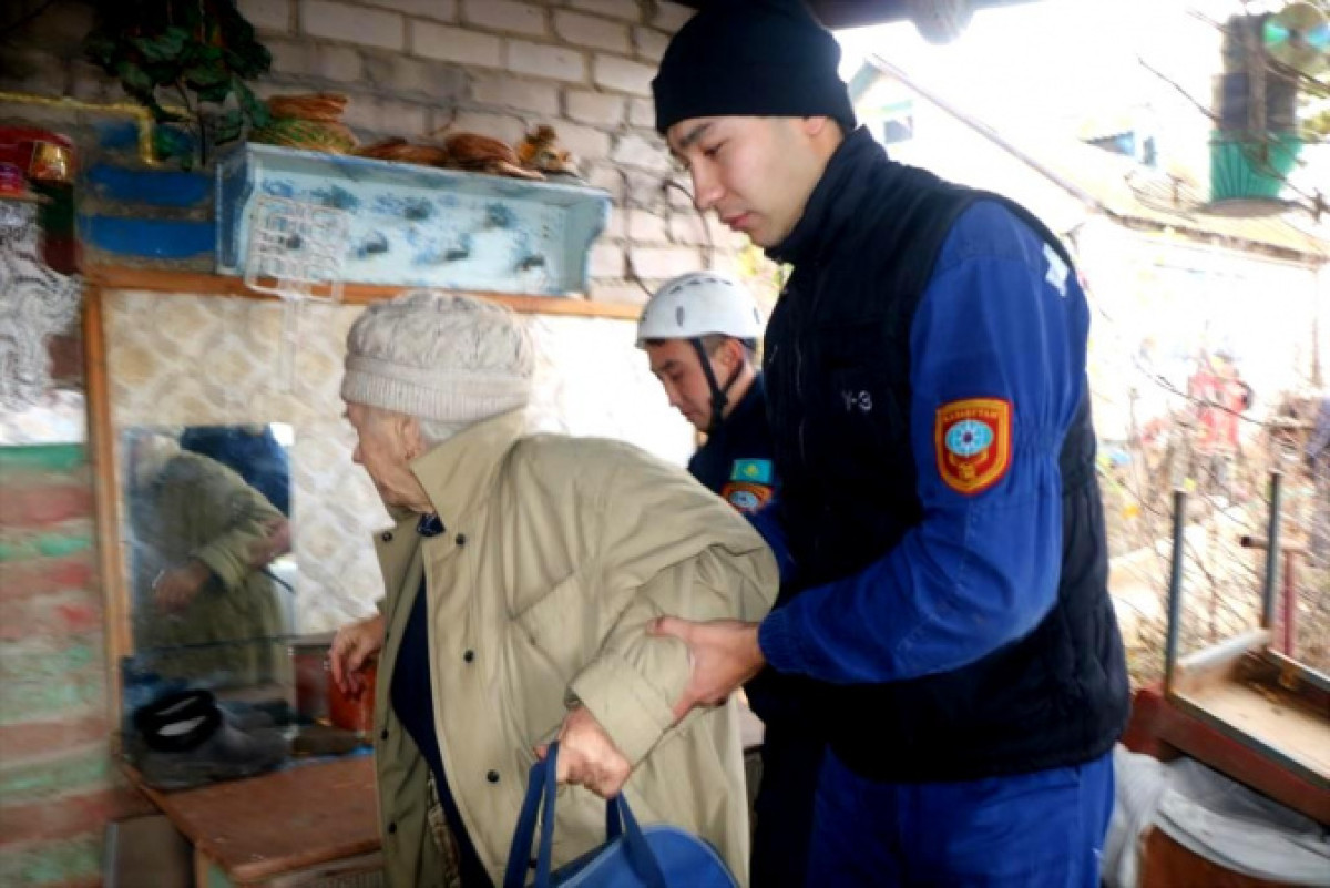 фото предоставлено ДЧС СКО 