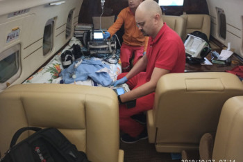 Фотография к новости: Санавиация доставила в Казахстан из Дубая двухлетнего ребенка для экстренной госпитализации