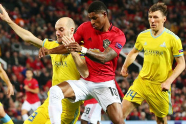 Фотография к новости:  ﻿"Манчестер Юнайтед" оплатит чартерный самолет болельщикам на матч с "Астаной"