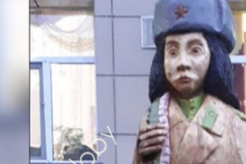 Фотография к новости: Скандальная скульптура Маншук Маметовой в Семее обнаружена в детском саду