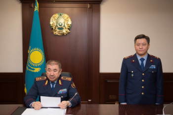 Фотография к новости: Онал Бекиев стал главой департамента полиции на транспорте