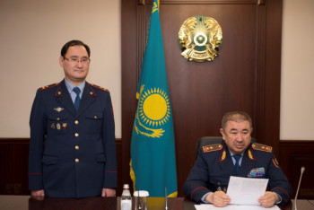 Фотография к новости: Санжар Адилов возглавил Следственный комитет МВД Казахстана