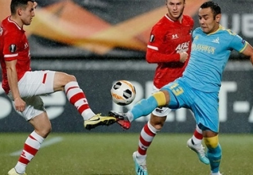 Фотография к новости:  "Астана" проиграла "АЗ Алкмар" со счетом 11:0 в Лиге Европы 