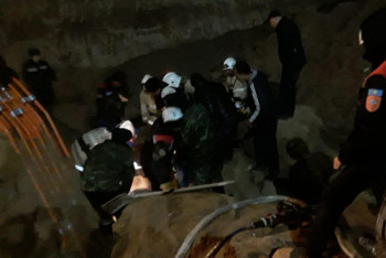 Фотография к новости: Рабочих во время рытья котлована завалило грунтом в Шымкенте, есть погибшие