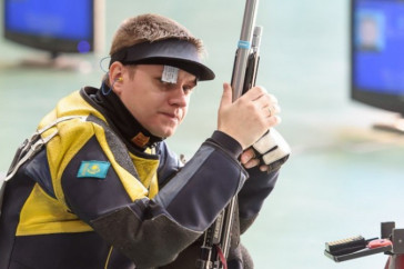 Фотография к новости: Казахстанский стрелок на чемпионате Азии завоевал олимпийскую лицензию