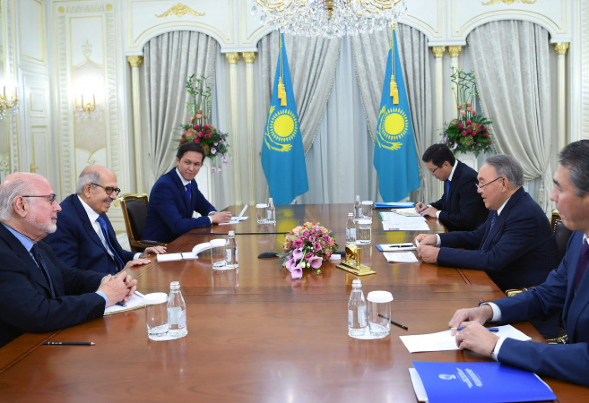 Елбасы провел ряд встреч 